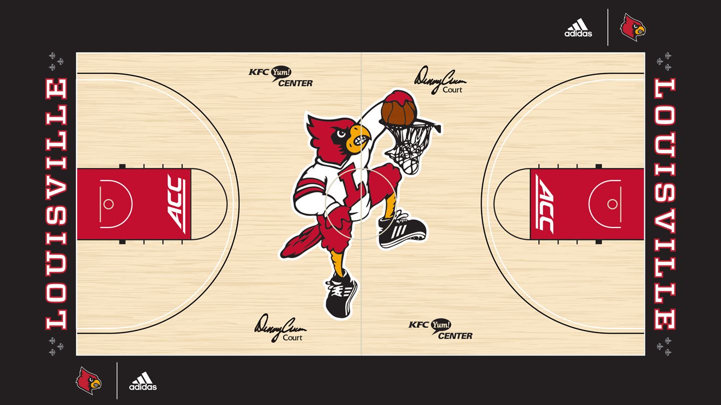 Louisville Unveils New Court Design at KFC Yum! Center – The Crunch Zone