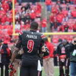 DeVante Parker Senior Day Louisville vs. Kentucky 2014 Governor's Cup 11-29-2014 Photo by Michael Lindsay