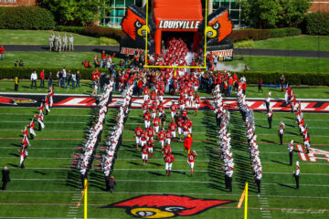 Entrance Louisville vs. NC State 10-22-2016 Photo by William Caudill TheCrunchZone.com