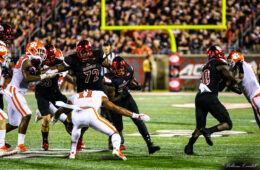 Malik Williams Louisville vs. Clemson 9-16-2017 Photo by William Caudill, TheCrunchZone.com
