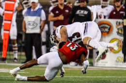Kei'Trel Clark Louisville vs. Eastern Kentucky 9-11-2021 Photo by William Caudill