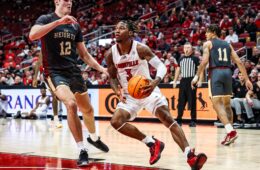 El Ellis Louisville vs. Boston College Photo by William Caudill 1-19-2022 Photo by William Caudill