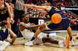 Malik Williams Louisville vs. Notre Dame Photo by William Caudill 1-22-2022 Photo by William Caudill
