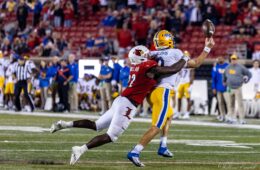 Yasir Abdullah Louisville vs. Pitt 10-22-2022 Photo by William Caudill, TheCrunchZone.com