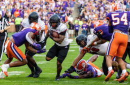 Tiyon Evans Louisville vs. Clemson 11-12-2022 TheCrunchZone.com by William Caudill