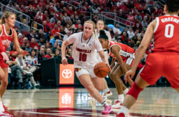 Hailey Van Lith Louisville vs. Ohio State 11-30-2022 Photo by William Caudill, TheCrunchZone.com