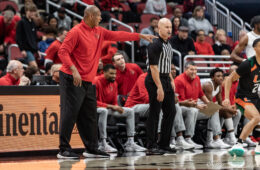 Kenny Payne Louisville vs. Miami 12-4-2022 Photo by William Caudill, TheCrunchZone.com