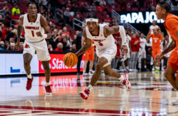 El Ellis Louisville vs. Syracuse 1-3-2023 Photo by William Caudill, TheCrunchZone.com