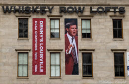 Denny Crum Mural, Whiskey Row Lofts