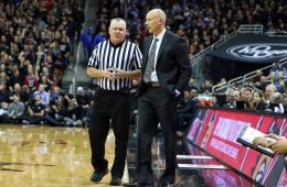 Chris Mack Louisville vs. Duke 2-12-2019 Photo by William Caudill, TheCrunchZone.com