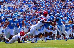 Jonathan Greenard Louisville @ North Carolina 9-9-2017 Photo by Cindy Shelton, TheCrunchZone.com