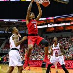 Malik Williams Louisville Basketball Red/White Scrimmage 10-21-2018 Photo by William Caudill