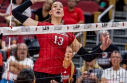 Louisville Volleyball vs. Creighton 9-15-2024 Photo by William Caudill, TheCrunchZone.com
