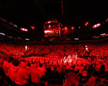 Yum! Center Louisville vs. Michigan 12-3-2019 Photo by William Caudill, TheCrunchZone.com