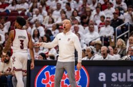 Pat Kelsey Louisville vs. Tennessee 11-9-2024 Photo by William Caudill, TheCrunchZone.com