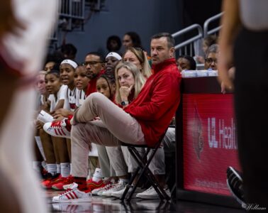 Jeff Walz Louisville vs. Morehead State 11-21-2024 Photo by William Caudill, TheCrunchZone.com