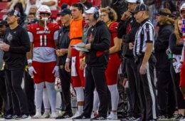 Jeff Brohm Louisville vs. Duke 10-28-2024, Photo by William Caudill, TheCrunchZone.com