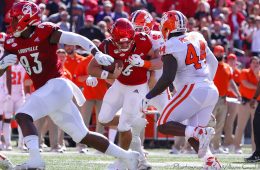 Evan Conley, Marshon Ford Louisville vs. Clemson 11-19-2019 Photo by William Caudill, TheCrunchZone.com