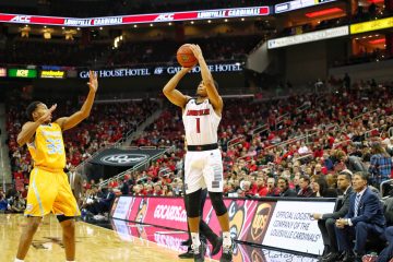Christen Cunningham Louisville vs. Southern 11-13-2018 Photo by William Caudill, TheCrunchZone.com