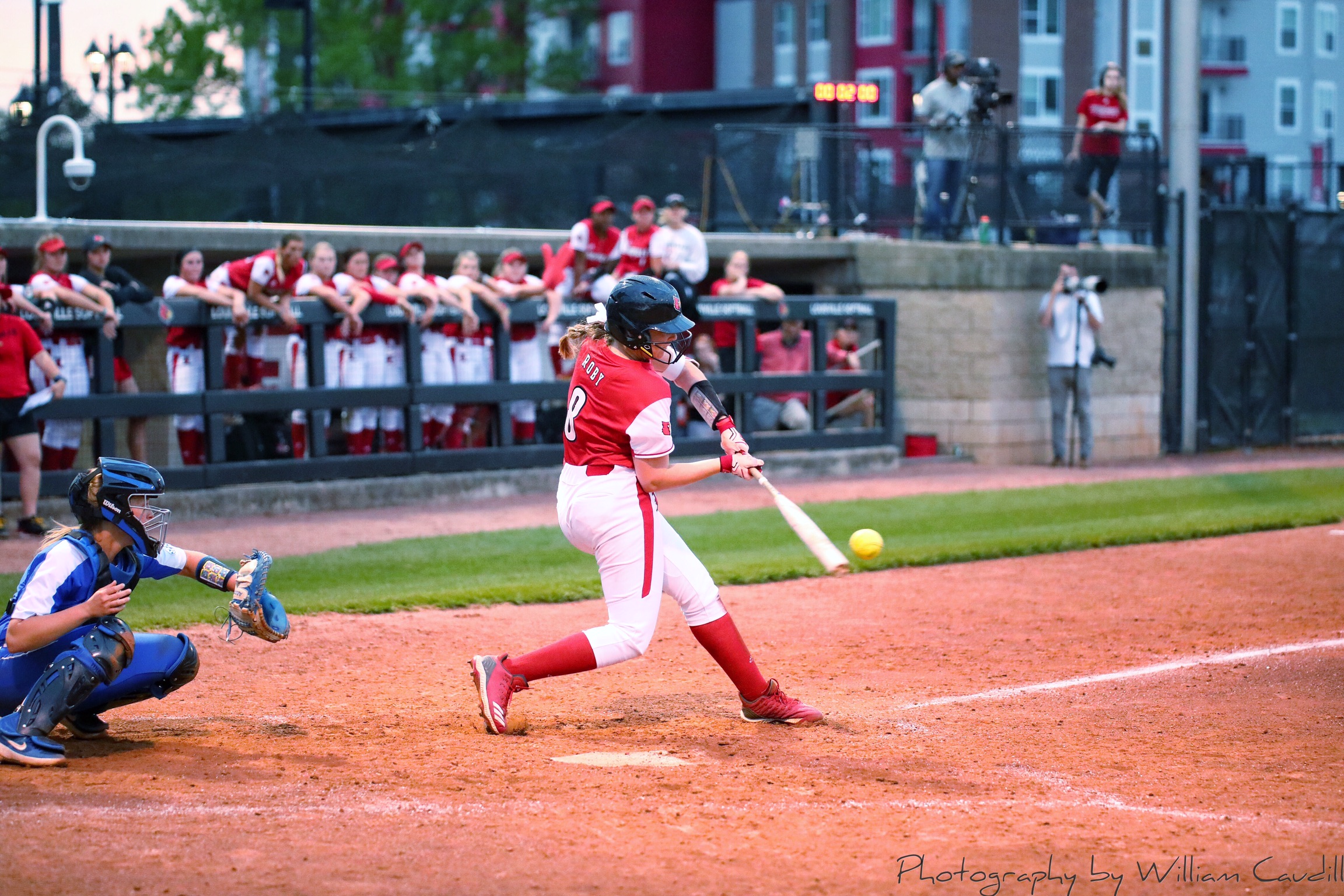 GALLERY UofL Softball WalkOff Win Over Kentucky The Crunch Zone