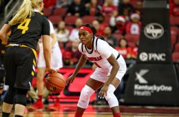 Dana Evans Louisville vs. Northern Kentucky 12-15-2018 Photo by William Caudill, TheCrunchZone.com
