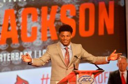 Lamar Jackson 2016 ACC Kickoff