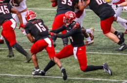 Jawon Pass, Jalen Mitchell Louisville vs. Florida State 10-24-2020 Photo by William Caudill TheCrunchZone.com