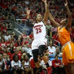 Asia Durr Louisville vs. Tennessee NCAA 2nd Round 3-20-2017 Photo by William Caudill