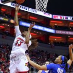 Bionca Dunham Louisville vs. Middle Tennessee 12-9-2017 Photo by William Caudill, TheCrunchZone.com