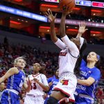 Dana Evans Louisville vs. Middle Tennessee 12-9-2017 Photo by William Caudill, TheCrunchZone.com