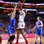 Bionca Dunham Louisville vs. Middle Tennessee 12-9-2017 Photo by William Caudill, TheCrunchZone.com
