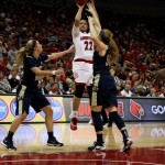 Brianna Jones Star Wars Night Louisville Women's Basketball vs. Pitt 2-28-2016 Photo by William Caudill