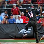 Drew Ellis Louisville Baseball vs. Florida State 5-18-2017 Photo by William Caudill TheCrunchZone.com