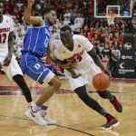 Deng Adel, Mangok Mathiang Louisville vs. Duke 1-14-2017 Photo By William Caudill TheCrunchZone.com