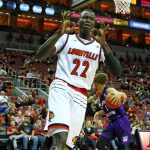 Deng Adel Louisville Basketball vs. Kentucky Wesleyan by William Caudill, 10-30-2017, TheCrunchZone.com