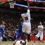 Jaylen Johnson Louisville vs. Duke 1-14-2017 Photo By William Caudill TheCrunchZone.com