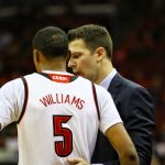 Malik Williams, David Padgett, Louisville Basketball vs. Kentucky Wesleyan by William Caudill, 10-30-2017, TheCrunchZone.com
