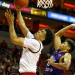 Jordan Nwora, Louisville Basketball vs. Kentucky Wesleyan by William Caudill, 10-30-2017, TheCrunchZone.com