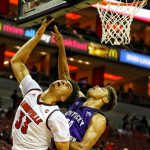 Jordan Nwora, Louisville Basketball vs. Kentucky Wesleyan by William Caudill, 10-30-2017, TheCrunchZone.com