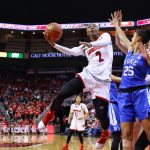 Myisha Hines-Allen Louisville vs. Duke 1-4-2018 Photo by William Caudill, TheCrunchZone.com
