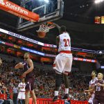Deng Adel, Louisville Basketball vs. Bellarmine by William Caudill, 11-7-2017, TheCrunchZone.com