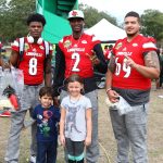 Lamar Jackson, Jamari Staples, Chaz Ray, Citrus Bowl Louisville vs. LSU Kids Day 12-29-2016 Photo by William Caudill TheCrunchZone.com
