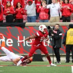 Trevon Young INT Louisville vs. Syracuse 11-7-2015 Photo by William Caudill