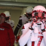 James Quick Louisville vs. NC State 10-3- 2015 Photo by Mark Blankenbaker