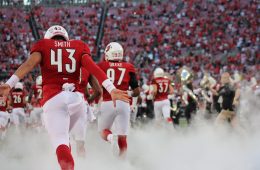 Damien Smith, Nick Okeke Louisville vs. Western Kentucky 9-15-2018 Photo by Torrin Madden, TheCrunchZone.com