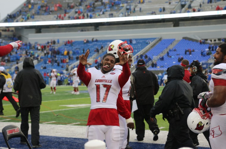 James Quick Louisville vs. Kentucky 2015 Governor's Cup 11-28-2015 Photo by William Caudill