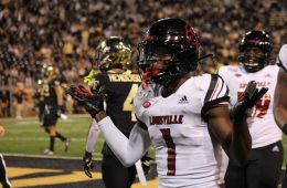 Tutu Atwell Louisville vs. Wake Forest 10-12-2019 TheCrunchZone.com, Photo by Drew Poynter