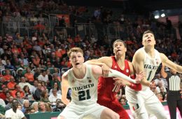 Samuell Williamson Louisville vs. Miami 11-5-2019 Photo by Mark Blankenbaker, TheCrunchZone.com