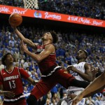 Damion Lee, Ray Spalding Louisville vs. Kentucky Basketball 12-26-2015 Photo by William Caudill