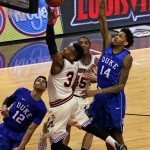 Trey Lewis Louisville vs. Duke 2-20-2016 Photo by William Caudill